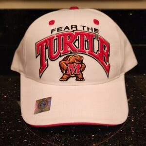 "Fear The Turtle" University of Maryland Cap, NWT